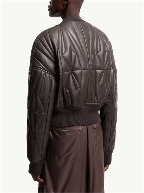 Bomber in pelle MONCLER + RICK OWENS | MU01F1A11M8116828